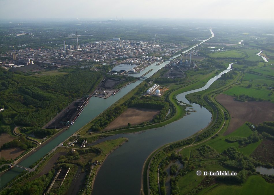 Luftbild Mülheim Stadtmitte